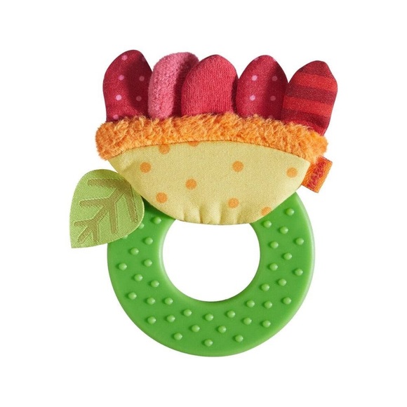 HABA Chomp Chomp Flower Teether - Picture 2 of 4